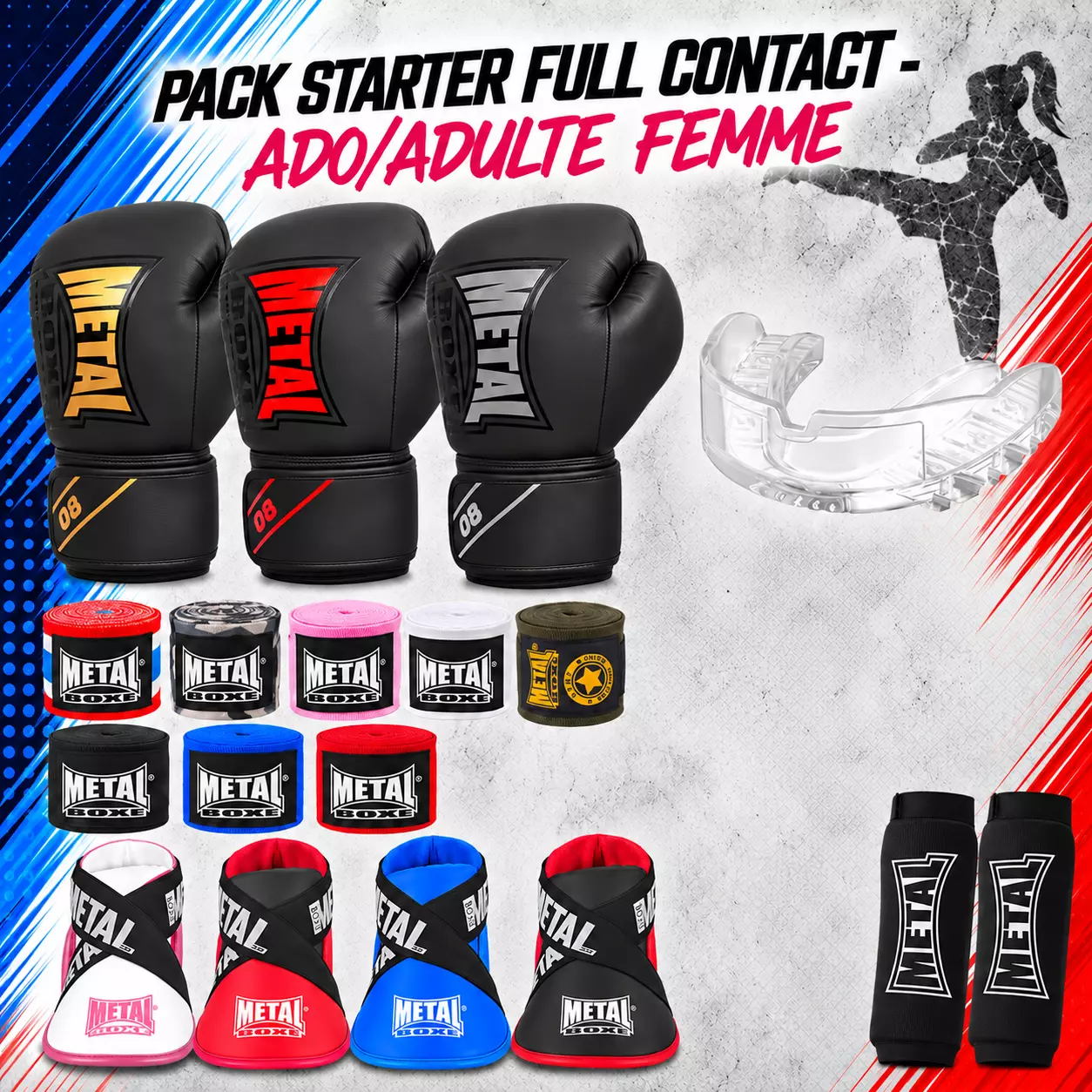 Pack Starter Full Contact Ado/Adulte Femme