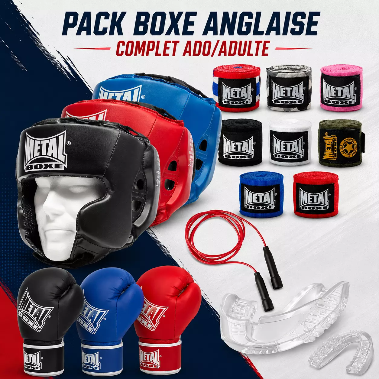Pack Boxe Anglaise Complet Ado/Adulte