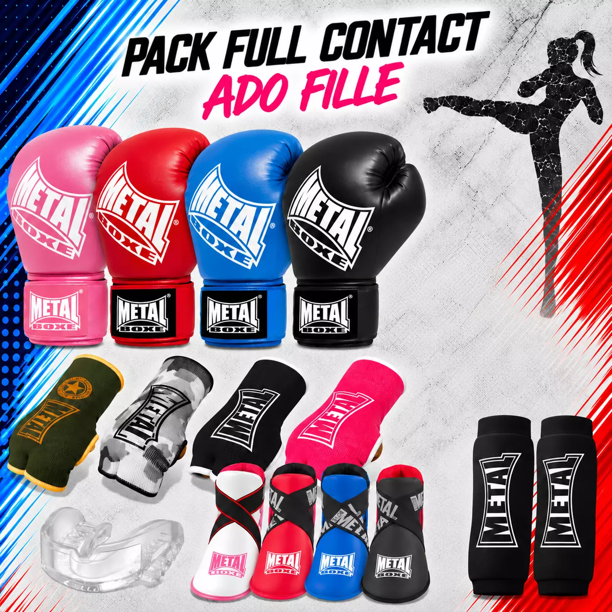 Pack Full Contact Ado Fille