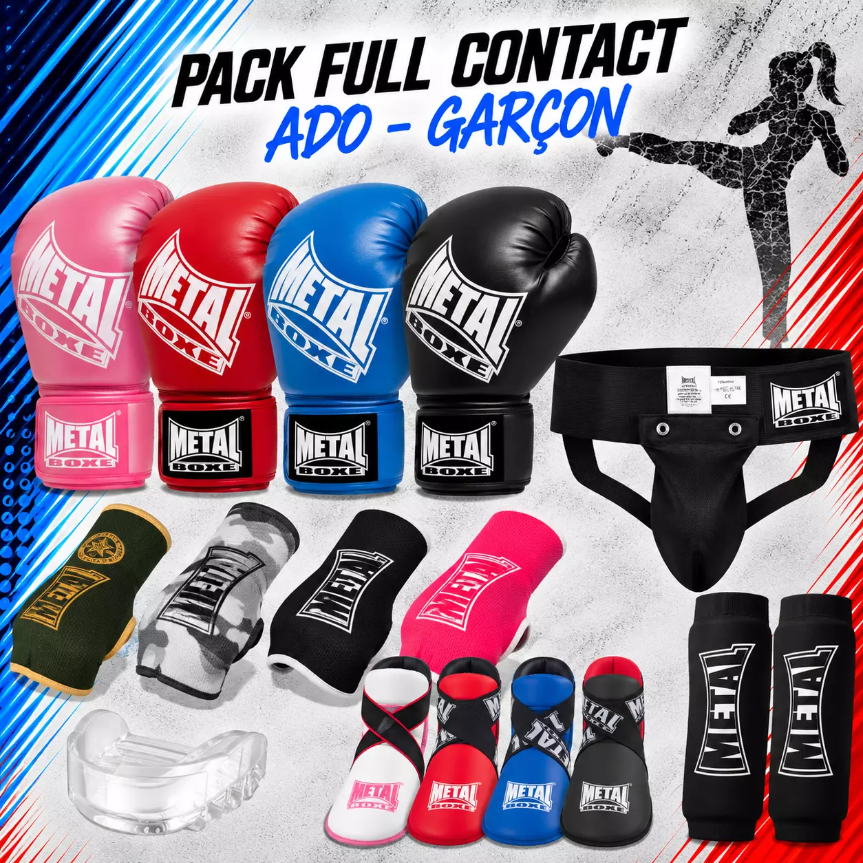 Pack Full Contact Ado Garçon