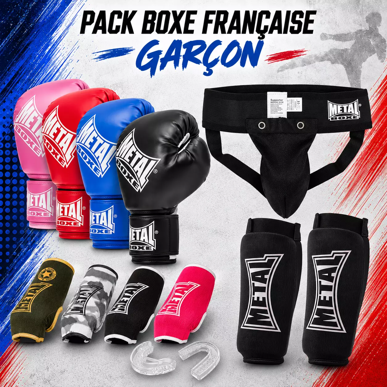 Pack Boxe Française Garçon