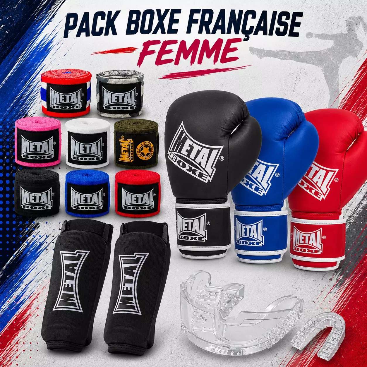 Pack Boxe Française Femme