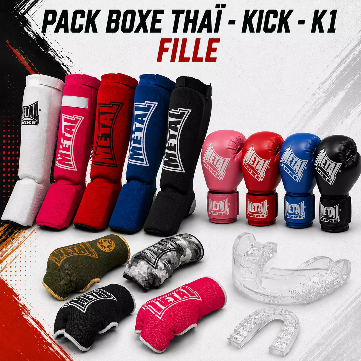 Pack Boxe Thaï Fille