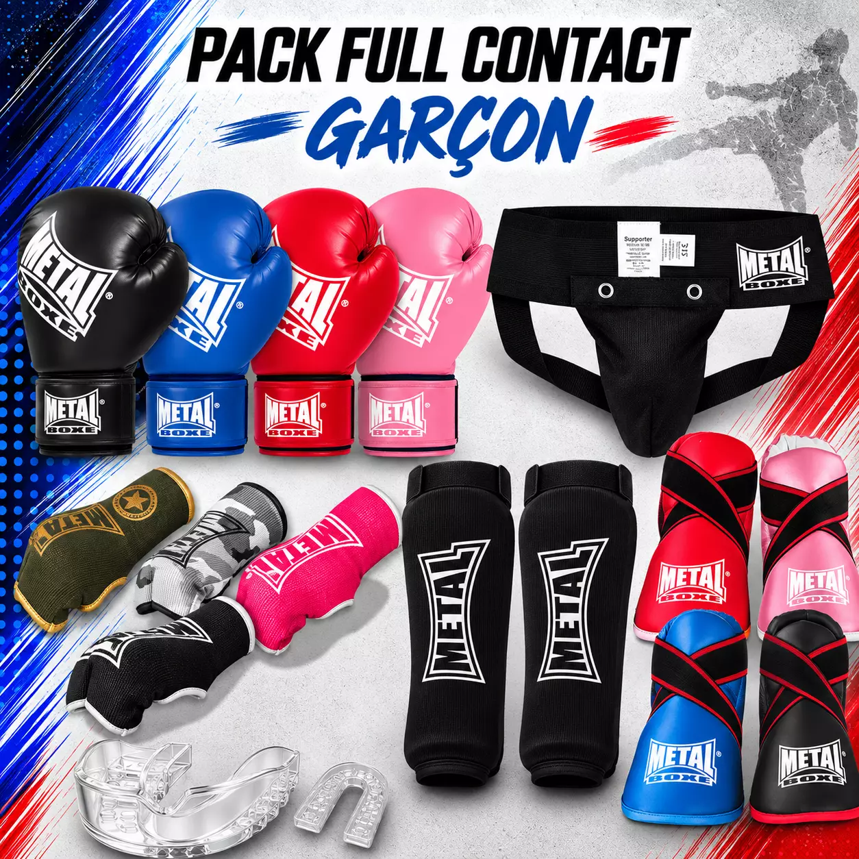 Pack Full Contact Garçon