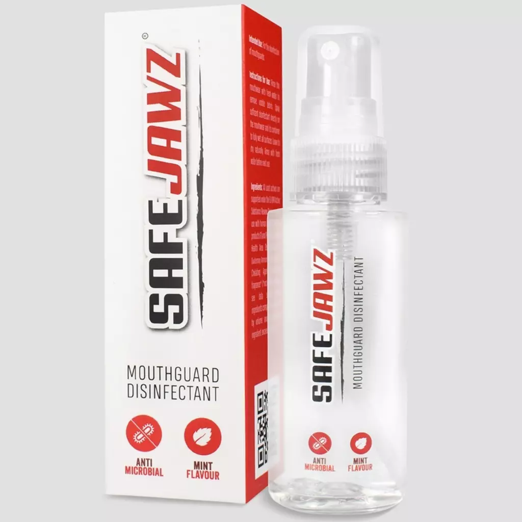 Spray désinfectant pour protège dents Safe Jawz