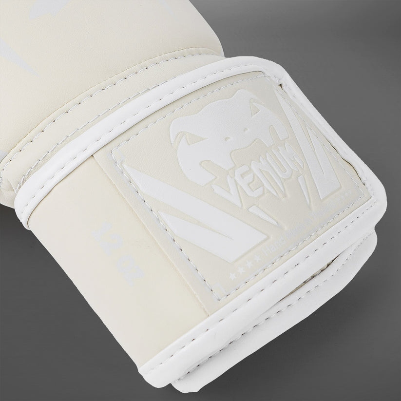 gant-de-boxe-venum-elite-ivoire-et-blanc