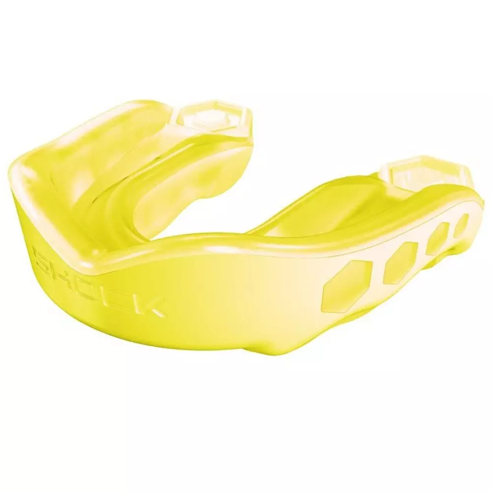 Protège dents Shock doctor Jaune fluo