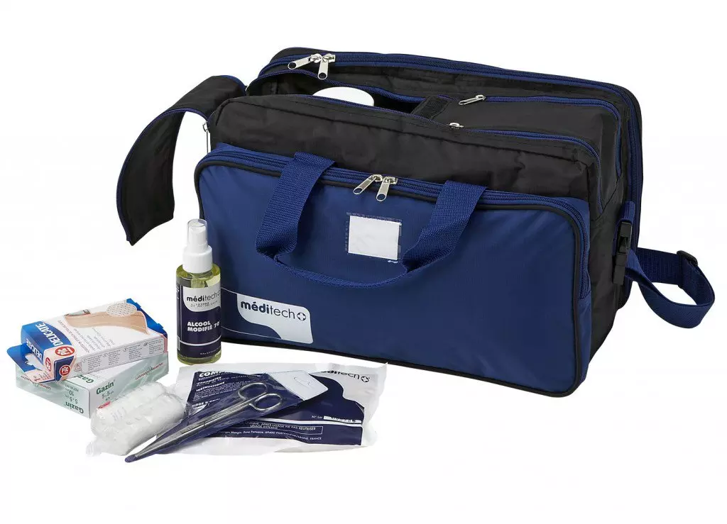 Trousse de secours garnie