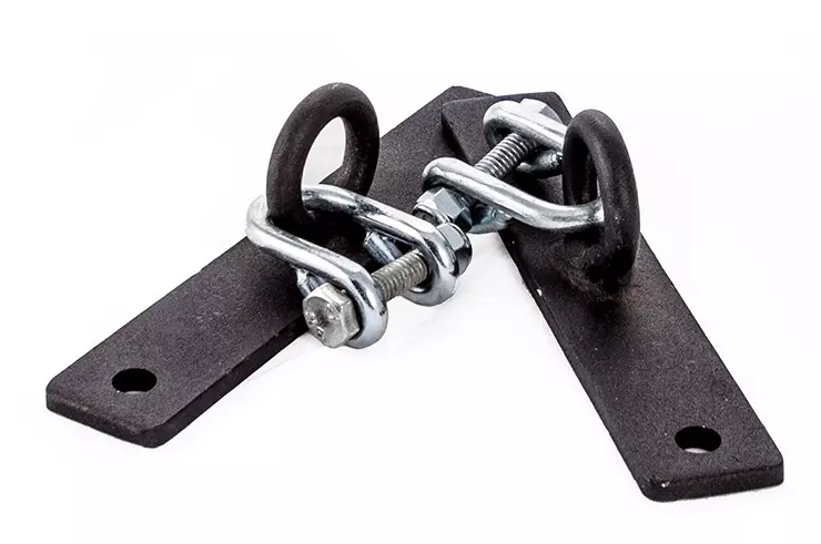 Attache ballon double élastique