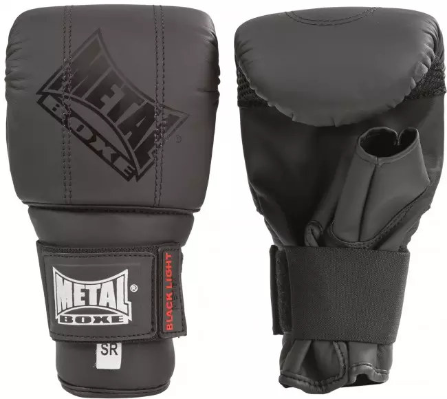 Gants de sac Métal boxe black light