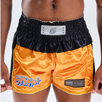 short-de-boxe-thai-elion-noir-orang