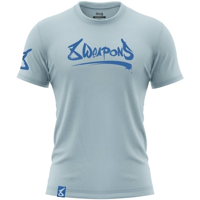 8-weapons-tshirt-unlimited-bleu