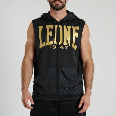 sweat-shirt-sans-manches-leone-dna-noir