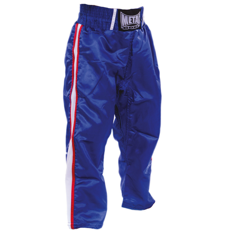 Pantalon De Full Contact Blanc Métal Boxe MB55 Enfants – Budo Spirit