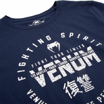 t_shirt_venum_enfant_signature_bleu