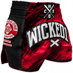 short-boxe-thai-wicked-one-muay-thai-conflict-rouge