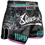 8-weapons-muay-thai-shorts-samurai-vert-rose