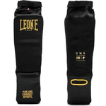 protege-tibias-boxe-leone-comfort-dna-noir-or