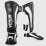 protege-tibias-pieds-elite-venum-noir-blanc