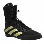 chaussure-de-boxe-adidas-noir-or