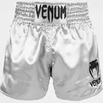 short-boxe-thai-venum-classic-argent-noir
