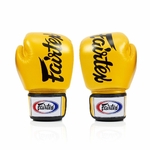 gants-boxe-fairtex-deluxe-jaune
