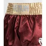 short-venum-de-boxe-thai-bordeau-or