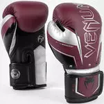 gant-boxe-venum-evo-bordeau-argent-rouge