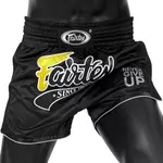 short-de-boxe-thai-fairtex-noir