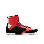 chaussure-boxe-noir-blanc-rouge-leone