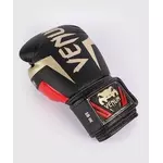 gant-boxe-elite-venum-noir-or-rouge