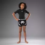 short-boxe-enfant-venum-inferno-noir-blanc