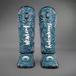 protege-tibia-boxe-venum-x-tawanchay-bleu