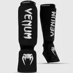 protege-tibias-boxe-venum-noir-argent