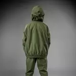 veste-de-survetement-pour-enfant-venum-vectra-vert-miltaire-orange
