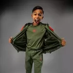 veste-de-survetement-pour-enfant-venum-vectra-vert-orange
