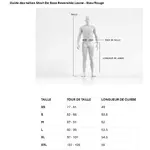 Guide des tailles short de boxe Leone2