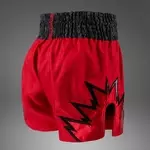 short-de-boxe-thai-venum-inferno-rouge-gris-charbon-noir