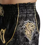 short-de-boxe-thai-elite-leone-noir-or