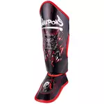 protege-tibia-pieds-8-weapons-enfant-noir-rouge