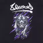 8-weapons-t-shirt-enfant-bestial-panther-noir-violet