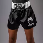 short-de-boxe-enfant-venum-classic-noir-et-blanc