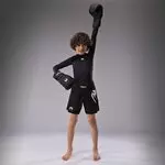 short-de-combat-venum-light-enfant-noir