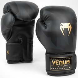 GANTS DE BOXE PRO VENUM GIANT 2.0 - VELCRO Noir/Or 