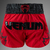 short-de-boxe-thai-venum-inferno-rouge-noir