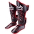 protege-tibia-pied-8-weapons-enfant-noir-rouge