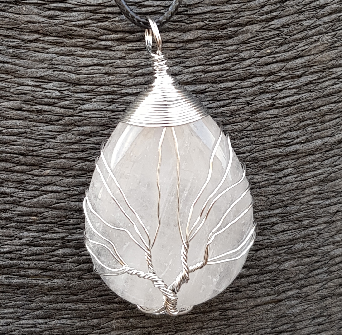 arbre de vie quartz rose