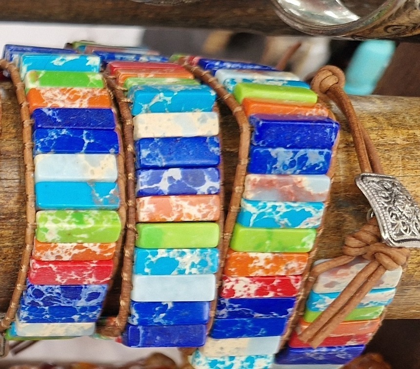 BRACELET 7 CHAKRAS REGLABLE