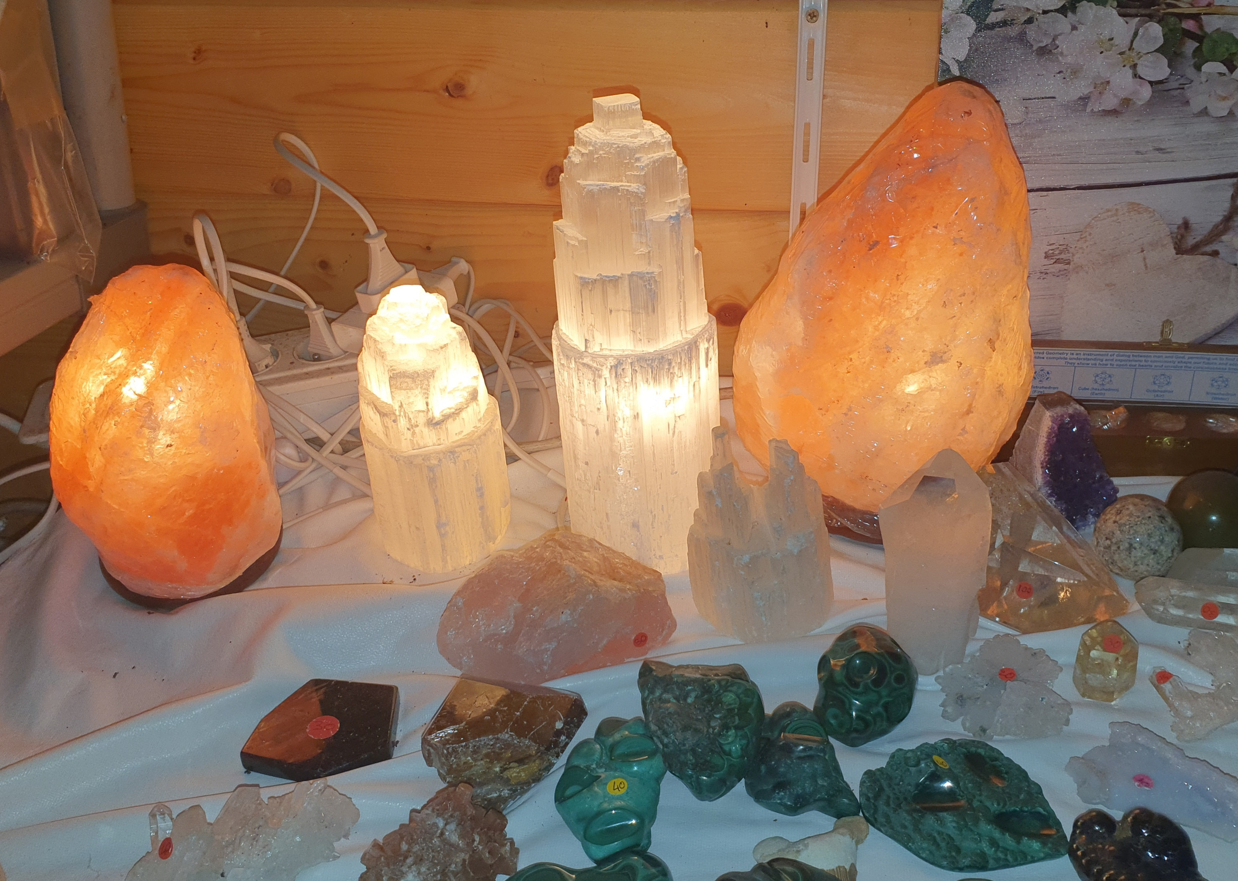 lampe selenite