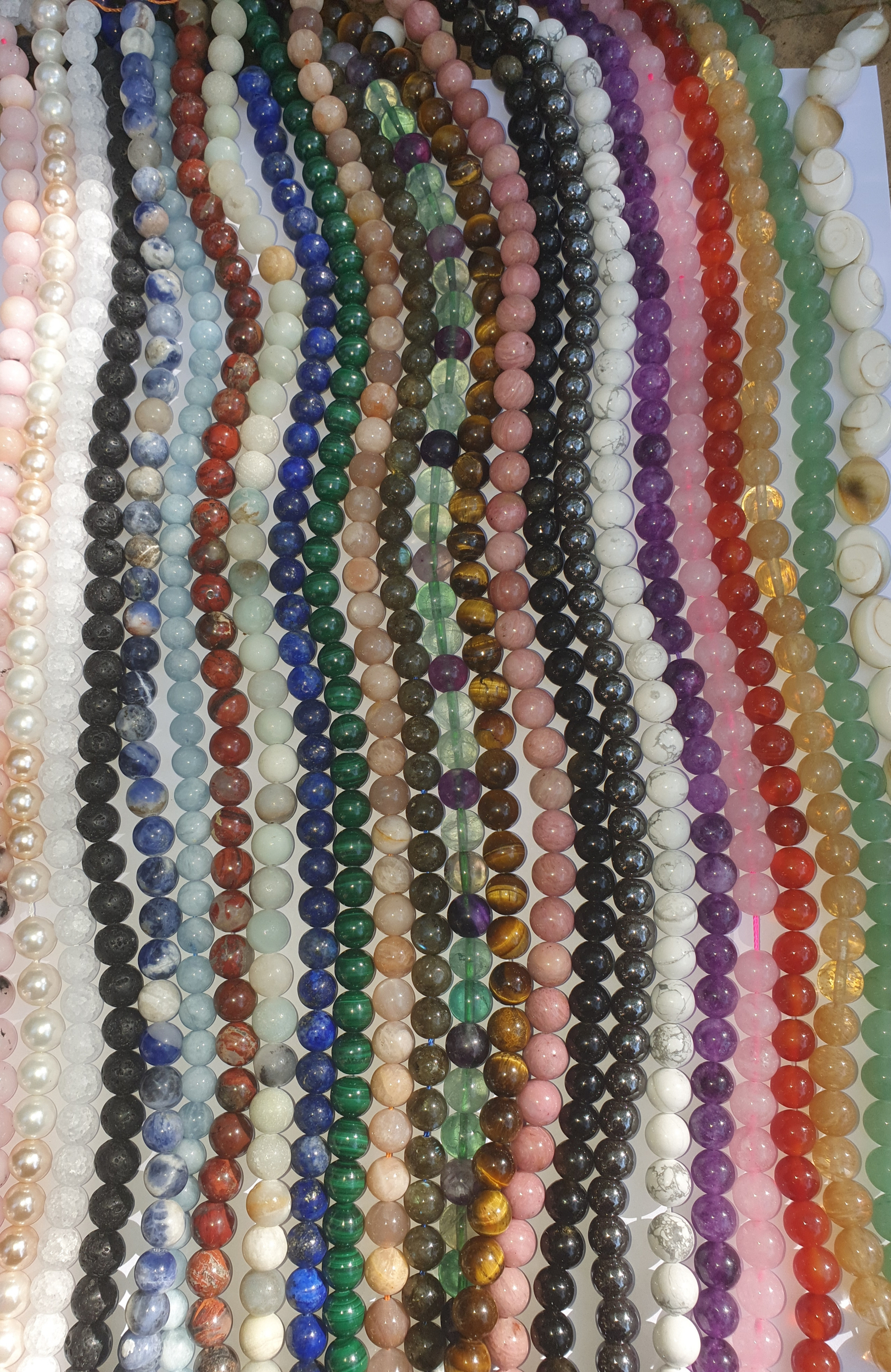 fils pour faire des colliers ou des bracelets de pierres
